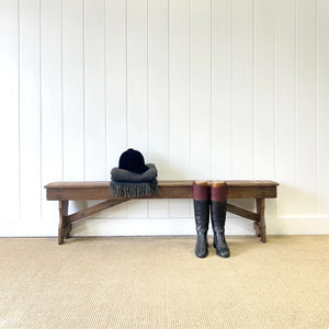 A Country Made Bench c1890