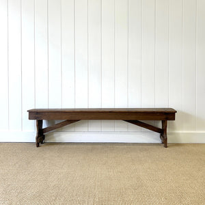A Country Made Bench c1890