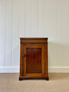 An Antique English Mahogany Dry Sink or Cabinet