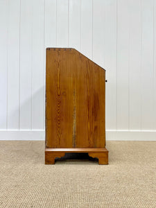 A Mid 19th Century English Pine Drop Front Desk