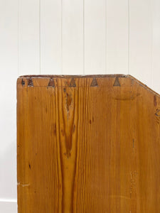 A Mid 19th Century English Pine Drop Front Desk