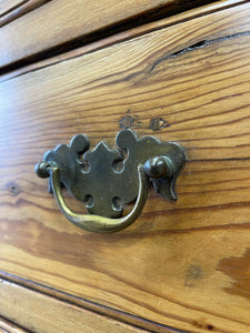 A Mid 19th Century English Pine Drop Front Desk