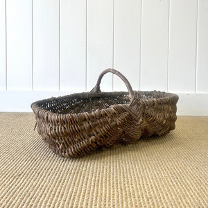 Delightful French 19th Century Harvest Baskets