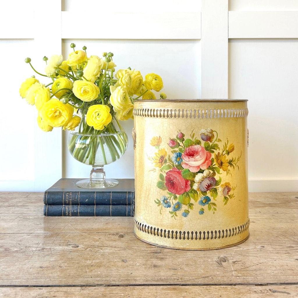 A 1920s French Tole Waste Paper Bin – The Parsons Nose Antiques