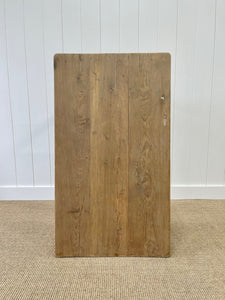 An Antique English Country Pine Console or Work Table c1830