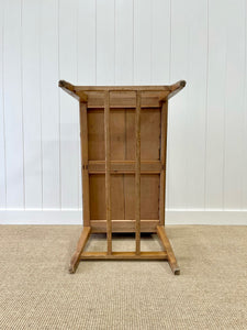 An Antique English Country Pine Console or Work Table c1830
