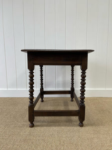 An English Oak Lowboy Table c1790