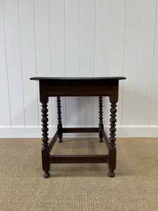 An English Oak Lowboy Table c1790