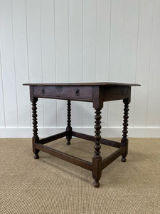 An English Oak Lowboy Table c1790