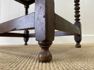 An English Oak Lowboy Table c1790