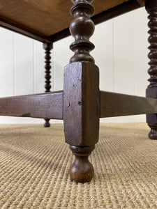 An English Oak Lowboy Table c1790
