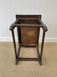 An English Oak Lowboy Table c1790