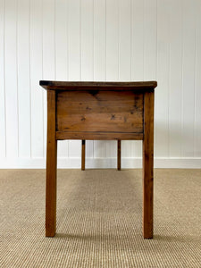 An Antique English Country Pine Sideboard or Server c1880