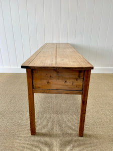 An Antique English Country Pine Sideboard or Server c1880