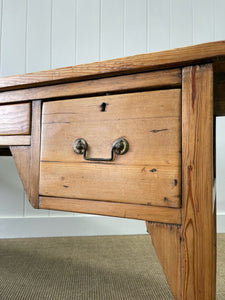 An Antique English Country Pine Sideboard or Server c1880