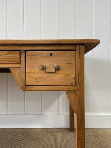 An Antique English Country Pine Sideboard or Server c1880