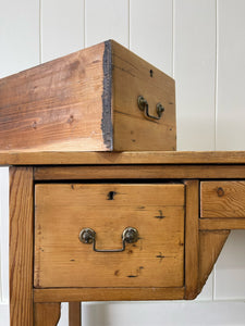 An Antique English Country Pine Sideboard or Server c1880