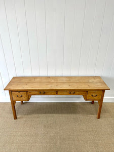 An Antique English Country Pine Sideboard or Server c1880