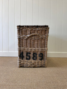 An Antique English Mill Basket c1890