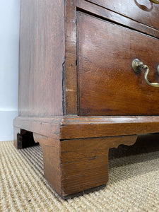 An 18th Century English Country Oak Chest of Drawers Dresser
