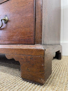 An 18th Century English Country Oak Chest of Drawers Dresser