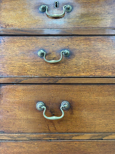 An 18th Century English Country Oak Chest of Drawers Dresser