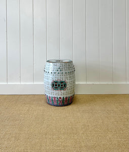 A Delightful Chinese Famille Rose Porcelain Garden Stool