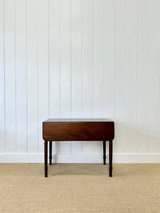 An English Country Mahogany Pembroke Drop Leaf Table