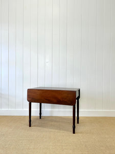 An English Country Mahogany Pembroke Drop Leaf Table