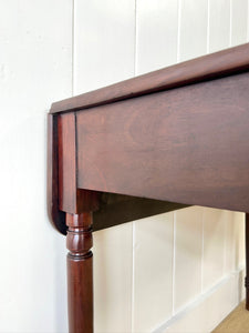 An English Country Mahogany Pembroke Drop Leaf Table