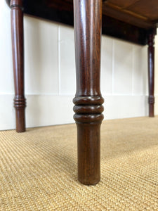 An English Country Mahogany Pembroke Drop Leaf Table