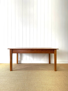 A Victorian Pine English Country Dining Table 5.5ft Long
