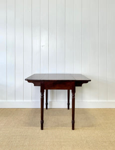 An English Country Mahogany Pembroke Drop Leaf Table