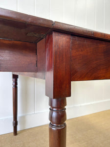 An English Country Mahogany Pembroke Drop Leaf Table