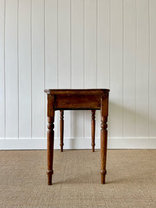 An English Pine Side or Console Side Table c1860
