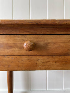 An English Pine Side or Console Side Table c1860