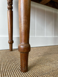 An English Pine Side or Console Side Table c1860