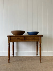 An English Pine Side or Console Side Table c1860