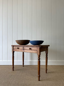 An English Pine Side or Console Side Table c1860