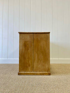 A Low English Pine Chest of Drawers Dresser c1890
