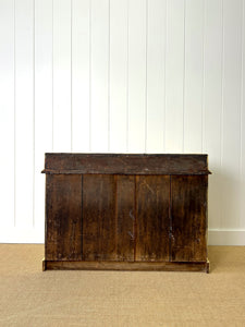 An Antique English Painted Pine Chest of Drawers Dresser c1890