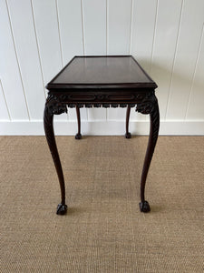 An 18th Century Antique Irish Georgian Mahogany Tea Table