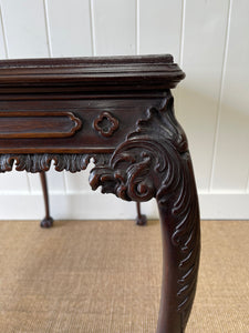 An 18th Century Antique Irish Georgian Mahogany Tea Table