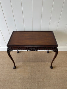 An 18th Century Antique Irish Georgian Mahogany Tea Table