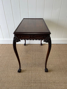 An 18th Century Antique Irish Georgian Mahogany Tea Table