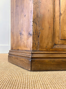 A Large Rustic Antique English Pine Shop Counter c1890