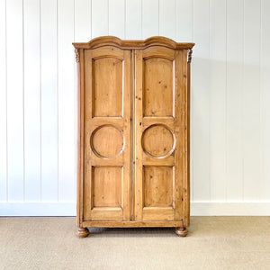 An Antique Pine 19th Century Cupboard