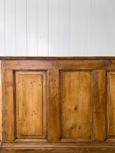 A Large Rustic Antique English Pine Shop Counter c1890