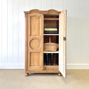 An Antique Pine 19th Century Cupboard