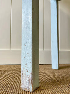 Antique English Country Pine Painted Console Table c1890